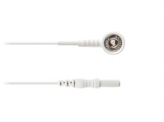 Cable_for_disposable_electrode_with_button_connector_white