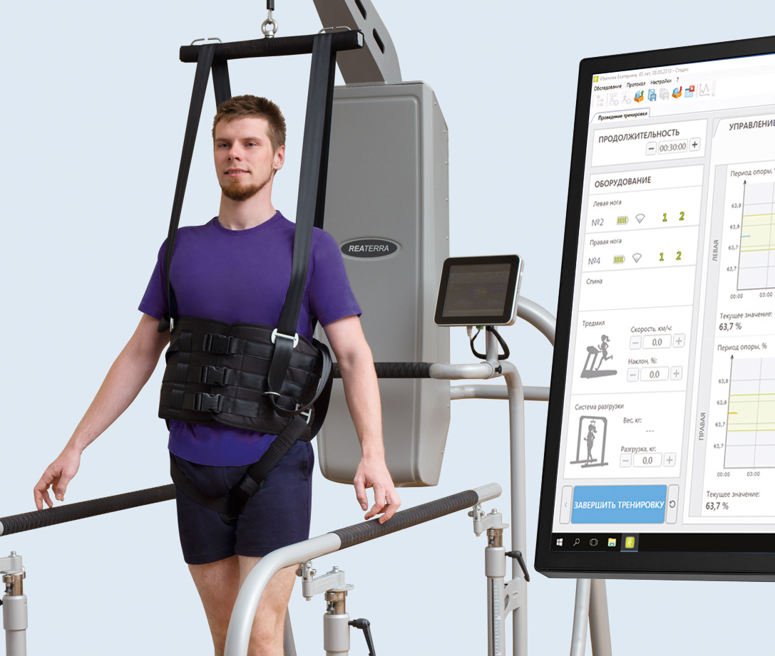 Стэдис (Система для реабилитации функции ходьбы с БОС)