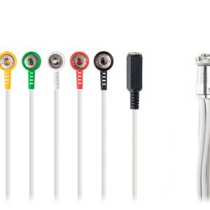 Кабель отведений 5-ти проводный с гнездом для датчика дыхания для «Поли-Спектр-Радио» МР1-10-5-В