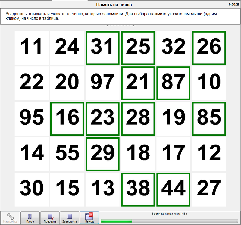НС-Психотест (Кандидат )